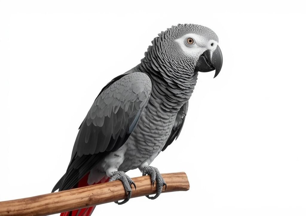 African gray parrot for sale – healthy hand-raised bird Intelligent African gray parrot for sale with talking ability